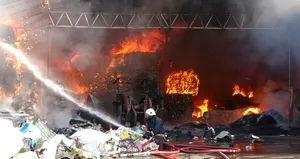 Ordu’da geri dönüşüm tesisinde yangın!