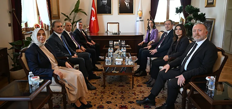 Terörsüz Türkiye için emin adımlar! DEM Parti AK Parti'yi ziyaret etti