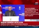 Başkan Erdoğan partililerle birlikte şarkı söyledi