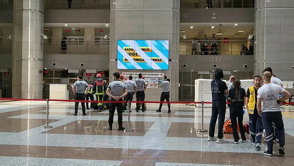Son dakika | İstanbul Çağlayan Adalet Sarayı'nda hareketli anlar - 1