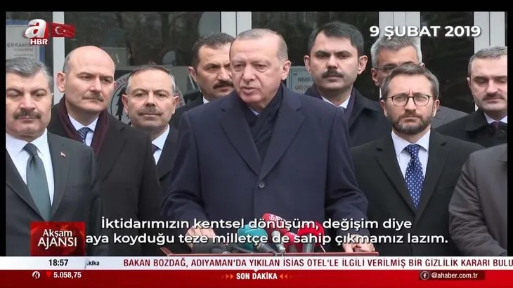 Başkan Erdoğan'ın 'kentsel dönüşüm' çağrıları: Her fırsatta