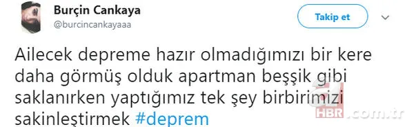 Deprem Twitter'da TT listesine girdi... İşte ilk yorumlar 3