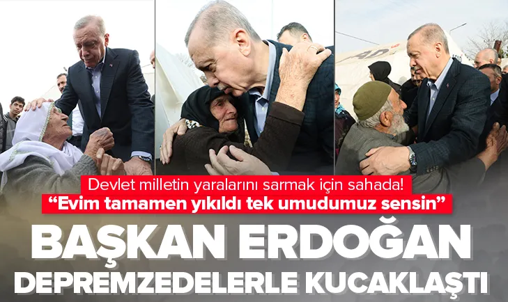 Başkan Erdoğan’a sevgi seli