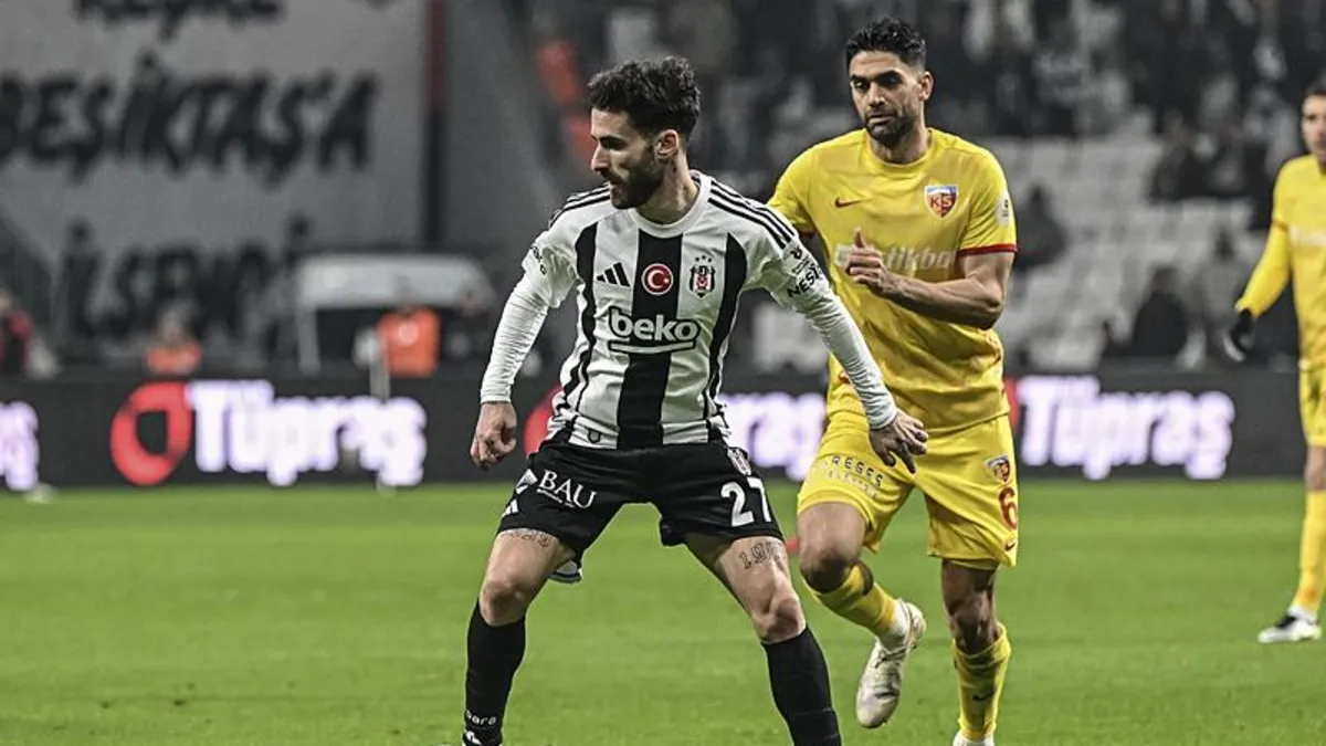 Kartal galip! Beşiktaş Kayserispor'u mağlup etti