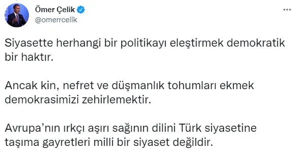 Son dakika: AK Parti'den muhalefete sert tepki! Nefret siyasetine karşı durmaya devam edeceğiz - 4