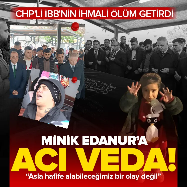 5 yaşındaki Edanur Gezer toprağa verildi