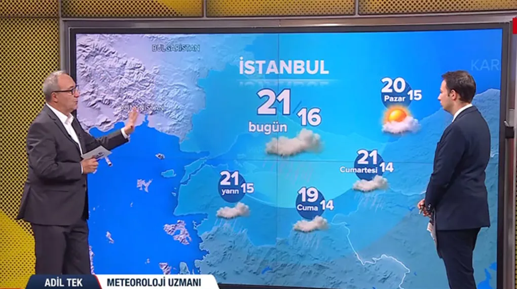 İstanbul dahil 20 il için sarı kodlu uyarı! Sağanak ve fırtına sürecek
