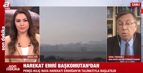Gürsel Tokmakoğlu A Haber’de Pençe Kılıç Hava Harekatı’nın asıl amacına değindi! Ana hedef ABD’yi buradan çıkartmak