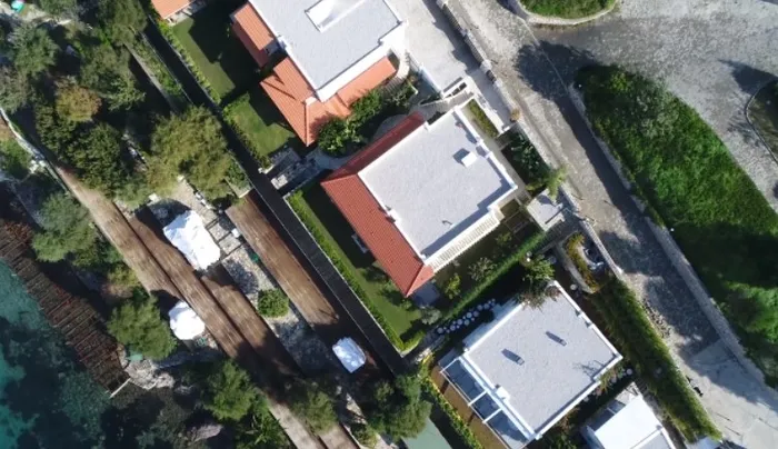 Sözcü yazarı Yılmaz Özdil’in Bodrum’daki kaçak villası SABAH Drone’u ile havadan görüntüledi - 3