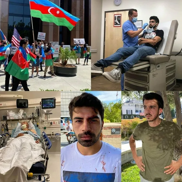 Ermeniler ABD'de Azerbaycan vatandaşlarına saldırdı - 3