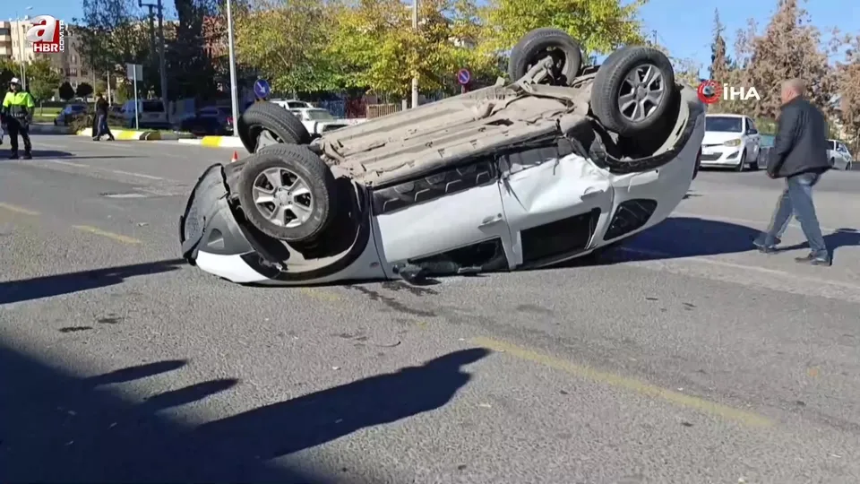 Şanlıurfa’da otomobiller çarpıştı: 4 yaralı