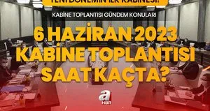 Kabine Toplantısı bugün mü?