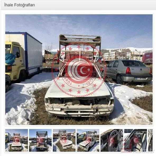 Ticaret Bakanlığı satışa çıkardı! 18 bin 750 liraya cip satılıyor 15