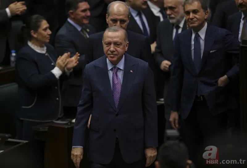Başkan Erdoğan partilileri selamladı! O anlar böyle görüntülendi... 4