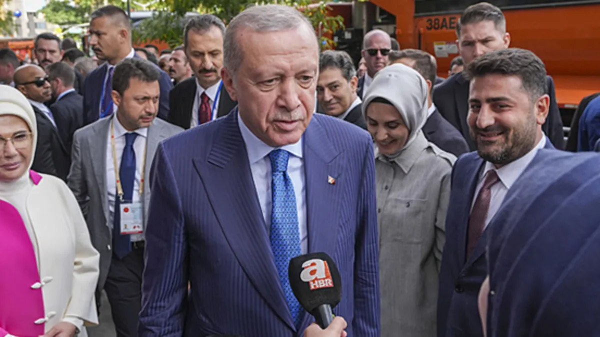 Başkan Erdoğan'dan ABD'de A Haber'de özel açıklama: Trump ile Suriye'yi görüşeceğiz