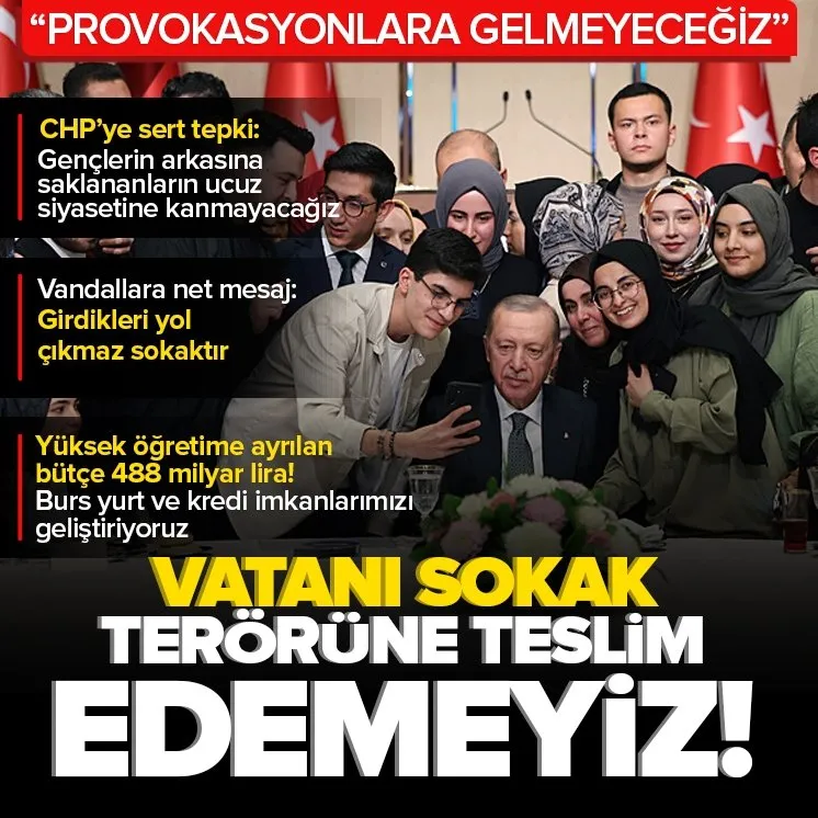 Başkan Erdoğan açıklamalarda bulunuyor