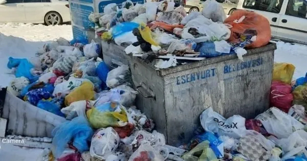 Kar yağdı CHP’li belediyeler çalışmadı! İstanbul çöplüğe döndü: Vatandaş isyan etti