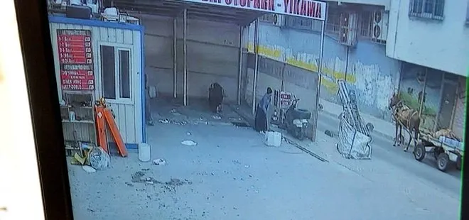 İstanbul’da mazgal çalan hırsızlar kamerada! Para edecek her şeyi almışlar