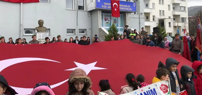 Yakakent’ten Afrin’e selam