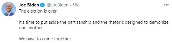Son dakika: ABD Başkanı Joe Biden'dan kritik mesaj: Seçim bitti bir araya gelmeliyiz - 1