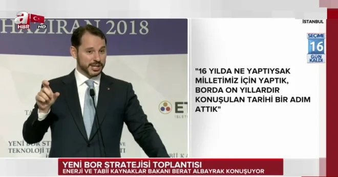Bakan Albayrak yeni bor stratejisini açıkladı - 4