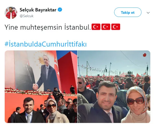 Selçuk Bayraktar'dan Yenikapı paylaşımı - 1