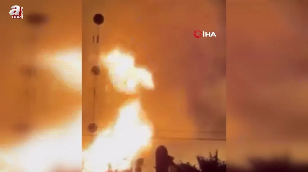 Kerkük'te gaz boru hattında patlama