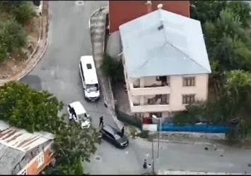 Yeğenlerini kurşuna dizmişti! Cani amcaya drone'lu operasyon
