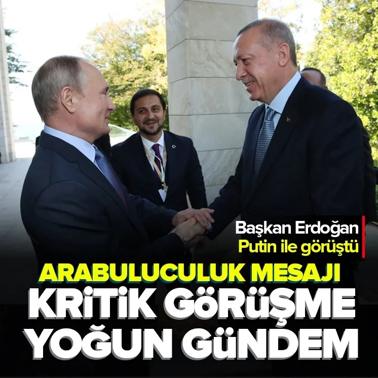 Başkan Erdoğan Putin ile telefonda görüştü