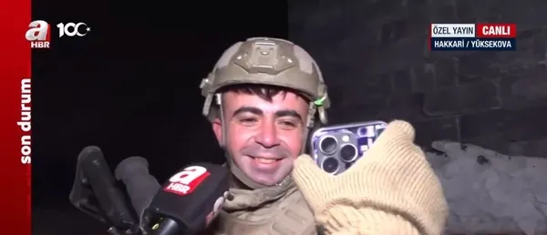 Hudut Kartalları vatan nöbetinde! Görevdeki Mehmetçiğe A Haber’den yeni yıl sürprizi