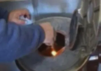 Delilleri sobaya atarak yakmak istediler