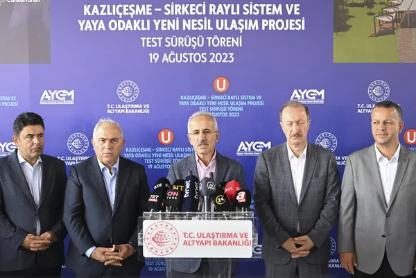 Sirkeci-Kazlıçeşme hattı hizmete alınıyor! Bakan Abdülkadir Uraloğlu tarih verdi - 1