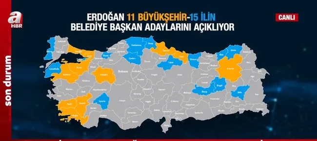 AK Parti aday tanıtım toplantısı! İstanbul adayı kim olacak? Hangi iller açıklanacak?