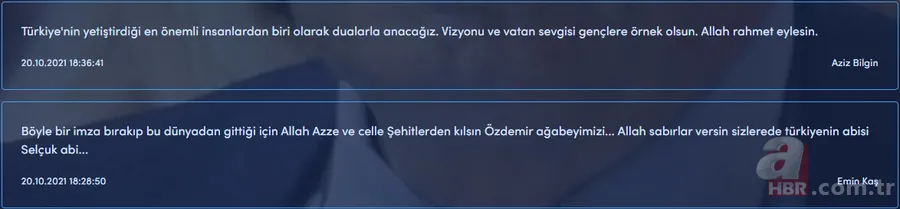 SİHA'ların fikir babası Özdemir Bayraktar'a övgü dolu mesajlar! Bu vatan uğruna... 13