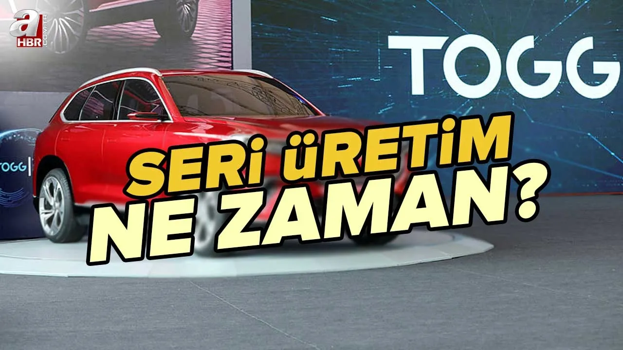 TOGG banttan ne zaman inecek? TOGG seri üretim ne zaman başlıyor? TOGG 2023'te kaç adet üretilecek?