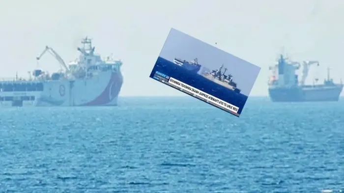 Yunan çareyi montajlı fotoğrafta buldu! 'Oruç Reis'i kovduk' yalanı - 1