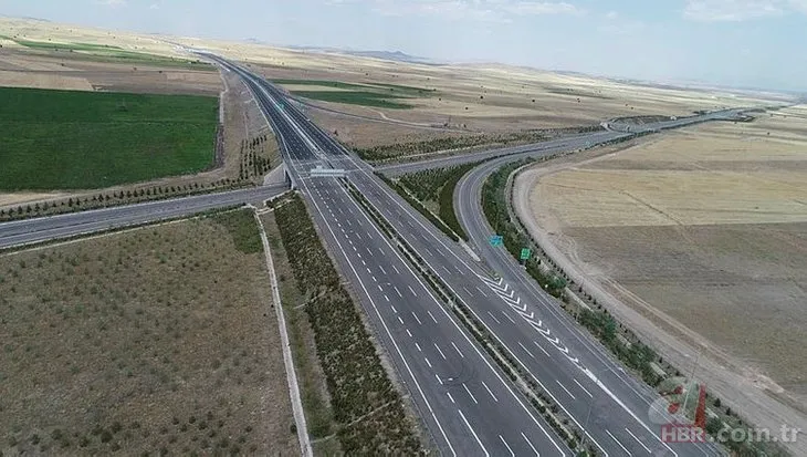 Ankara-Niğde Otoyolu Kırşehir bağlantı yolunun tamamı trafiğe açıldı! Ulaşım süresini yarı yarıya azalttı