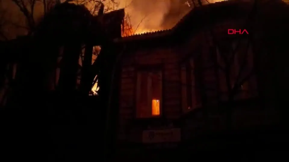 Bakırköy’de yangın!