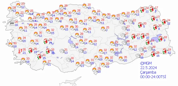 1716207974132.png Çok sayıda ili sağanak yağış vuracak! Meteoroloji'den yeni uyarı geldi! Kuvvetli toz taşınımına dikkat... - 5