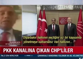 PKK kanalına çıkan CHP'liler! Mehmetçik'e suçlama HDP’ye destek