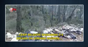 CHP’li belediyede iğrenç görüntü