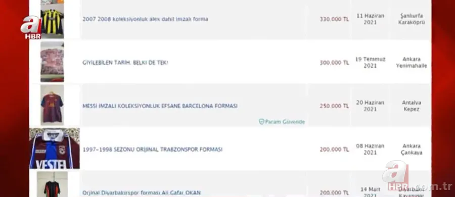 Bu formaların fiyatı dudak uçuklatıyor! Ev fiyatına imzalı forma satışı 1