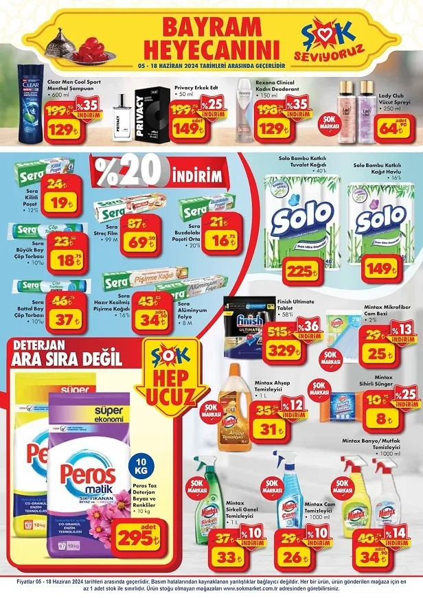 ŞOK 6 Haziran aktüel ürünler kataloğu yayınlandı! Bayram şekeri ve çikolatasında kampanya başlattı! - 9