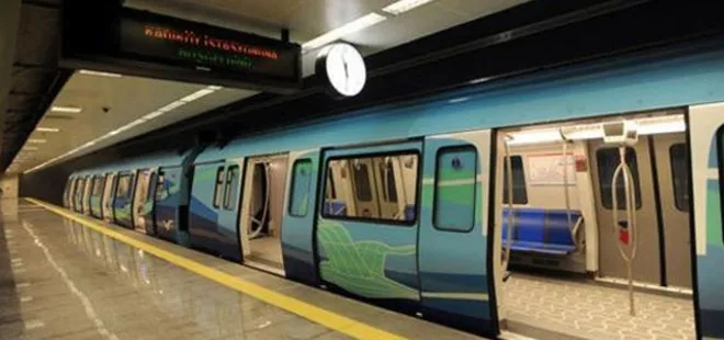 Kartal metrosunda intihar girişimi!