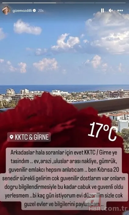 Gizem Özdilli İstanbul’u terk etti! Tası tarağı toplayıp bakın nereye yerleşti 3