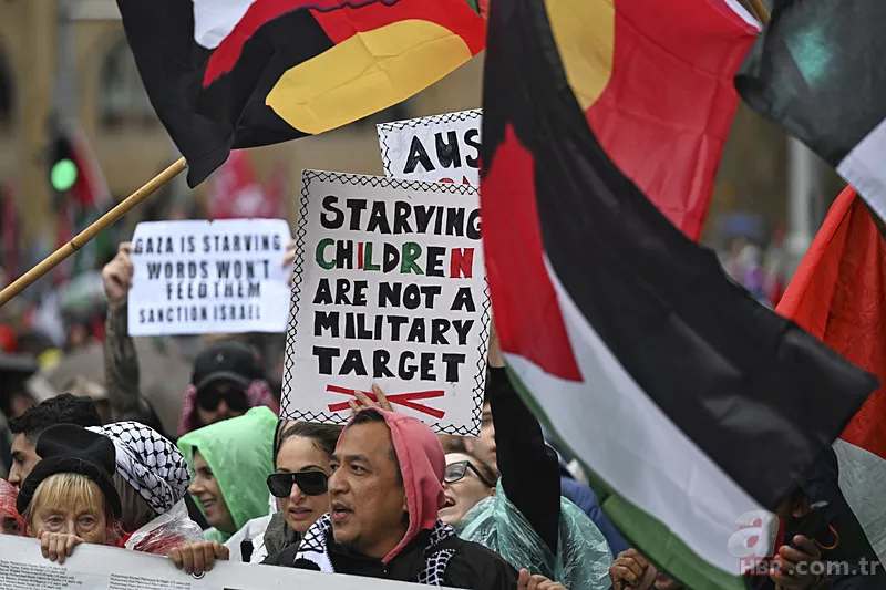 Sydney’de 90 bin kişi İsrail’in Gazze’ye saldırılarını protesto etti: “Soykırım durmalı” 19