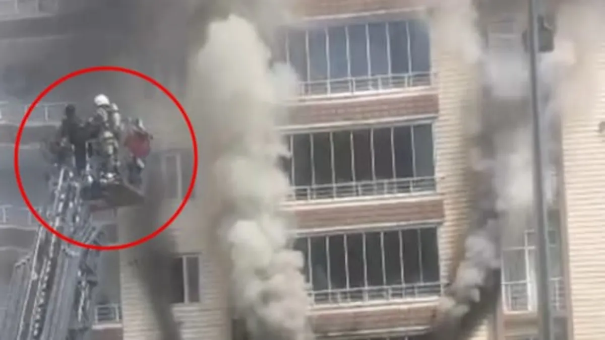 Apartmanda can pazarı! Yangında 3’ü çocuk 6 kişi dumandan etkilendi