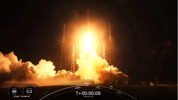 TÜRKSAT 5B uzay yolunda! Türkiye’nin 8’inci uydusu fırlatıldı