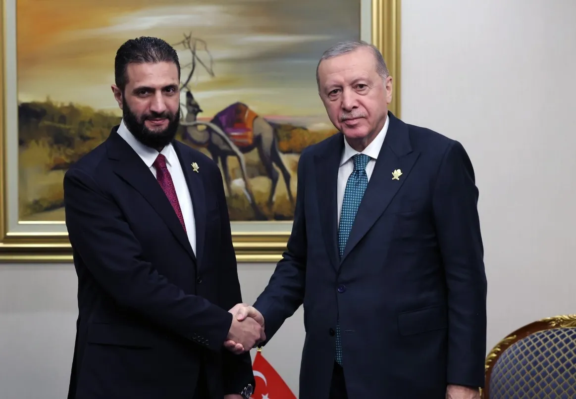 ERDOĞAN ŞARA İLE BİR ARAYA GELDİ: SURİYE’NİN BİRLİK VE BERABERLİĞİNE VURGU