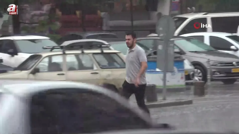 Konya’da yağmur etkili oldu